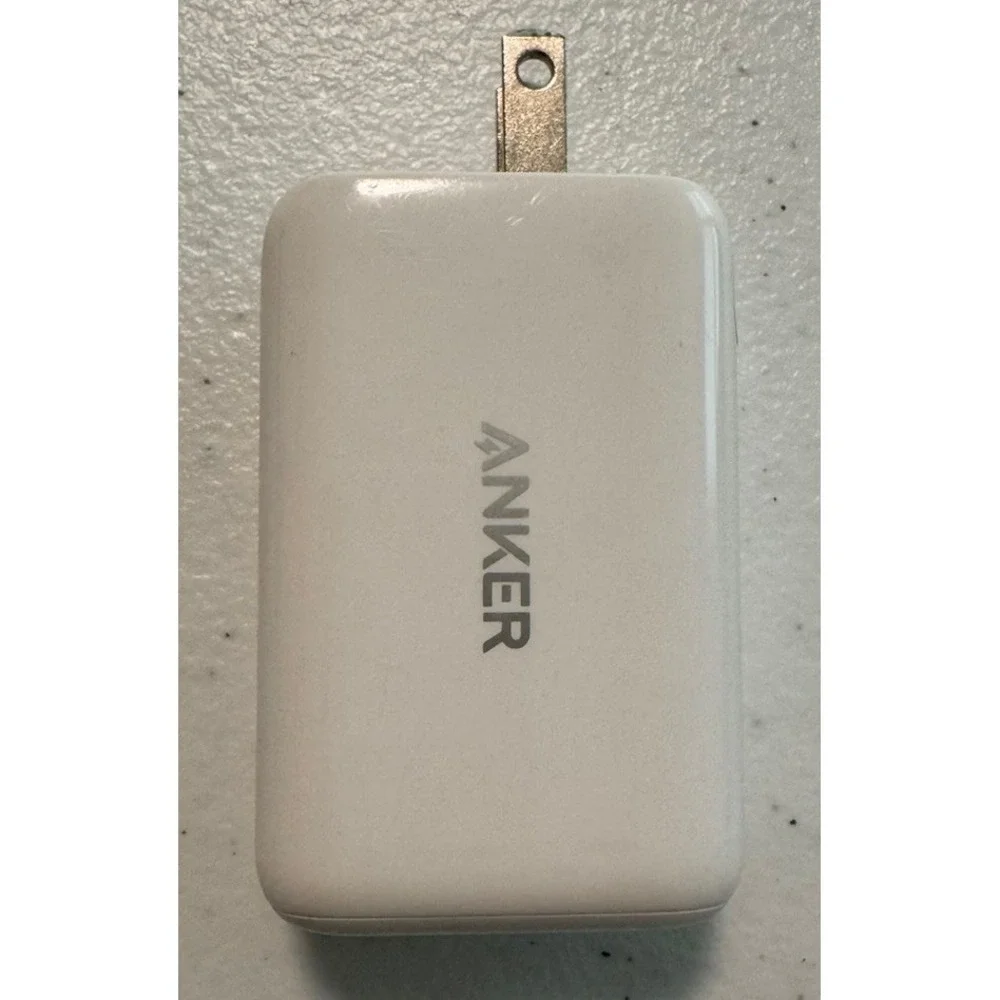 ANKER 65W PowerPort III Pod A2712 PD Fast USB-C Wall Charger Tested & Works!